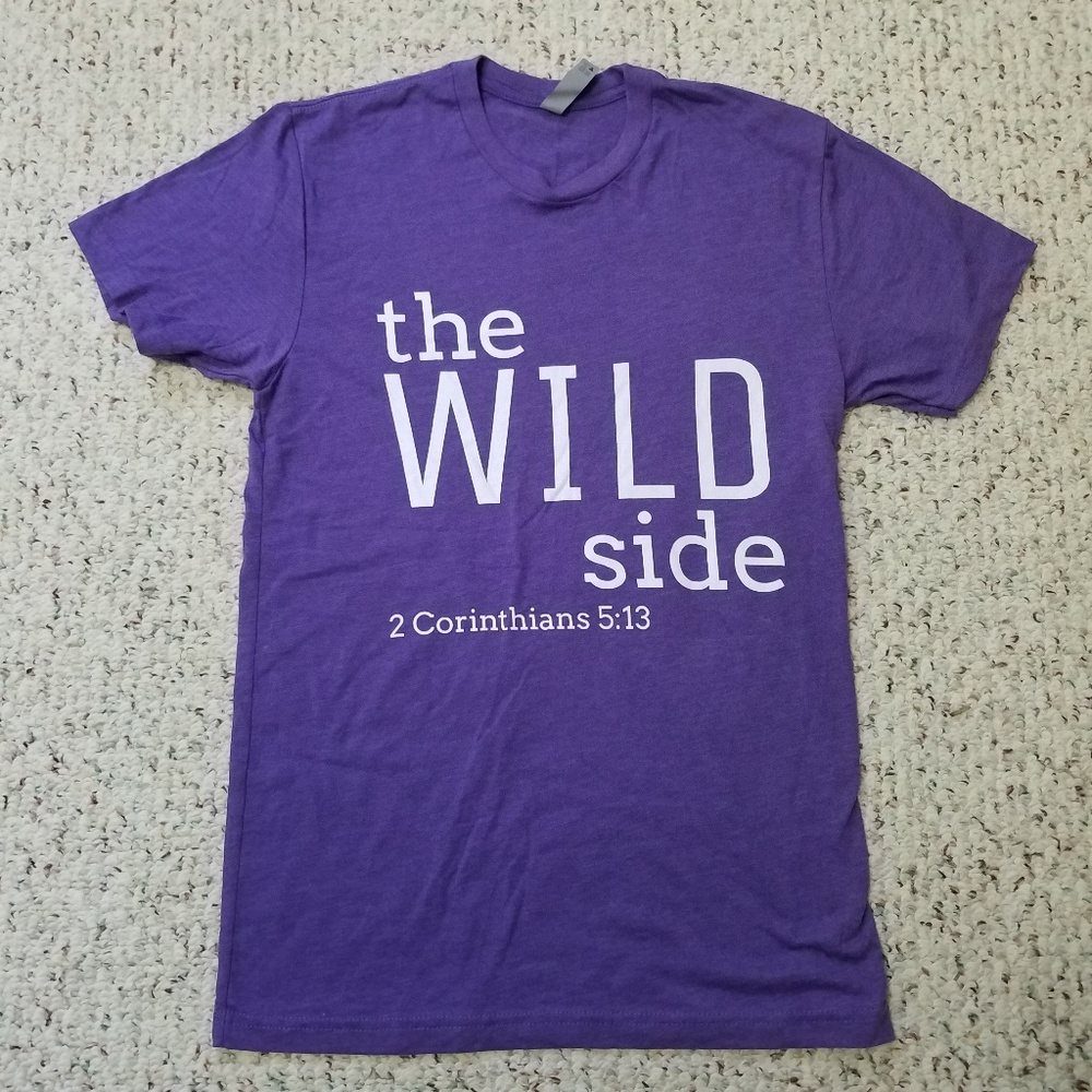 The Wild Side Verse Tee Purple